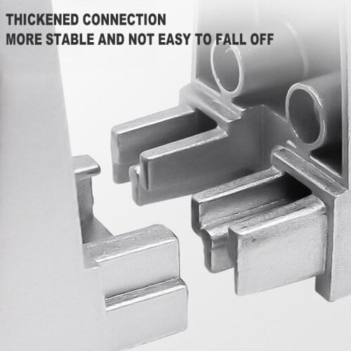 Clapboard Clamp Thickened Adjustable Punch‑free Glass Holder Glass Fixing Clamp For Home Office JS22