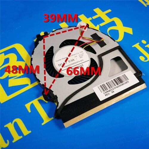 Replacement FB06505M05SFA-001 Cooling Fan 6.6CM DC 5V 0.5A For Laptop Notebook Turbo Cooler Fan Repair Part