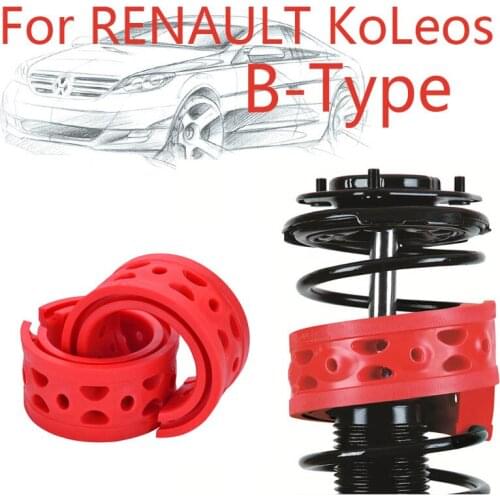 Jinke 1pair Front Shock SEBS Size-B Bumper Power Cushion Absorber Spring Buffer For Renault Koleos