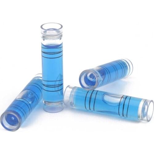 1000Pcs Cylindrical Level Bubble Green Water Level Drop Measuring Instruments Laser Level Spirit Level Ruler Accessories