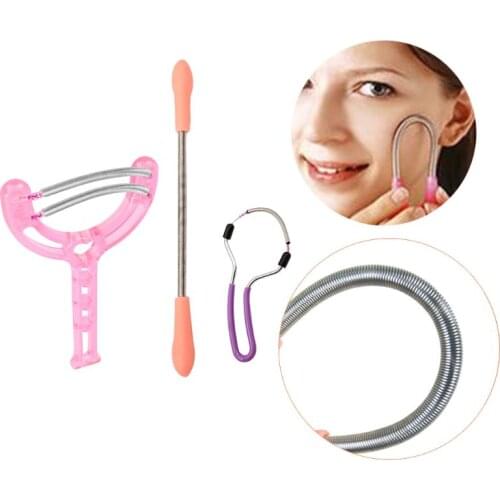 3 Pcs Facial Hair Removal Epilator Epi Roller Safe Handheld Face Beauty Tool for Removes Hair