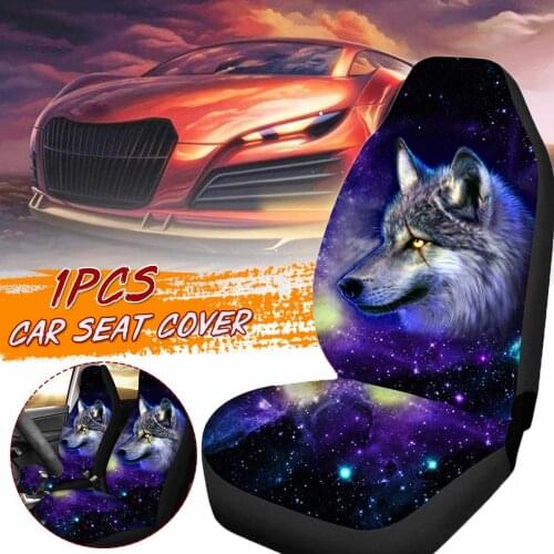 Auto Seat Cushion Protector Cover For Car SUV 3D Printed Polyester Fabric Elastic s Vehicle