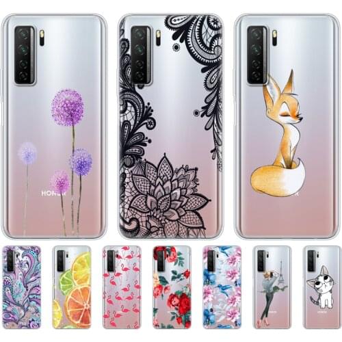 For huawei honor 30S Case Silicon Back Cover Phone Case For Honor 30s Soft Case 6.5 inch etui coque bumper