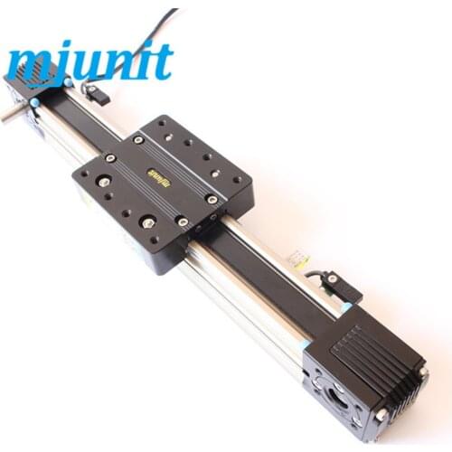 Electronics Blue Belt Driven Linear Actuator Hardened Steel Guides