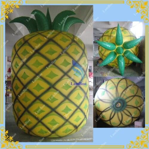 HOT SALE 3m Height Inflatable Pineapple Balloon for your advertisement/ Mango ,Strawberry, Cherry Balloon are available