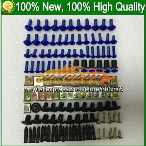 .Fairing bolts full screw kit For YAMAHA FZR250R 93 94 95 FZR250 R FZR 250 R FZR 250R 1993 1994 1995 CL56 Nuts bolt screws Nut