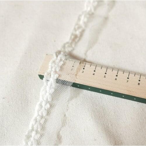 1 Meter Blue Lace Fabric 15cm Wide Blue Lace Trim DIY Doll Craft for Sewing Embroidered Lace Trim Clothing Free Shipping