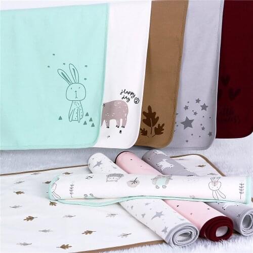 Reusable Baby Portable Changing Pad Large Waterproof Foldable Diaper Changing Mat Travel Mat Play Mattress for Newborn Boy&Girls