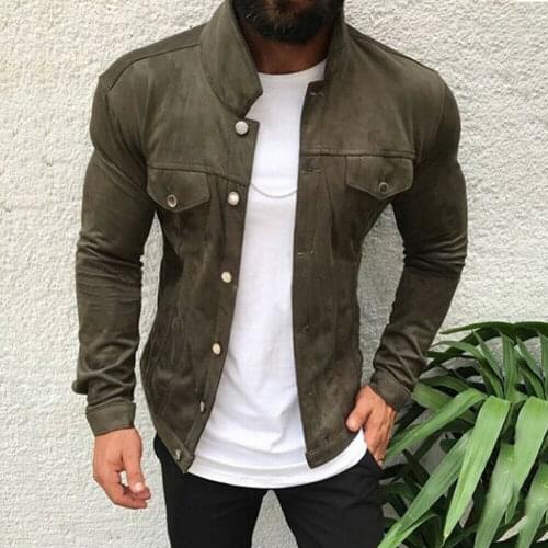 Luxury Multi-button Warm Jacket Men 2019 Autumn Winter Classic Workwear Look Western Fashion Coats Slim Fit Clothes Outwear