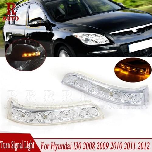 R-Auto LED Turn Signal Light Side Rearview Mirror Indicator Light Blink Lamp 876142L600 For Hyundai I30 2008 2009 2010 2011 2012