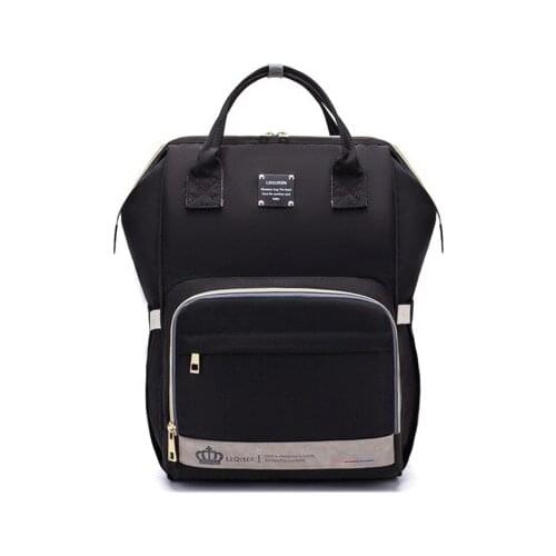 Lequeen Fashion Mummy Maternity Nappy Bag Brand Large Capacity Baby Bag Travel Backpack Designer Nursing Bag for Baby Care