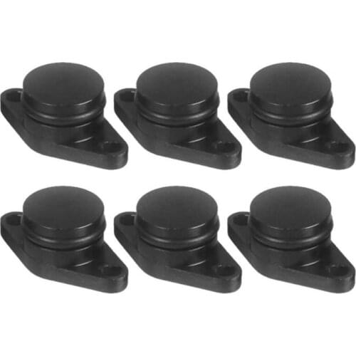 VODOOL 6Pcs/Set 22 33mm Car Engine Swirl Flap Blanks Repair Accessories Car Styling For BMW Diesel 320d 330d 520d 525d 530d 730d