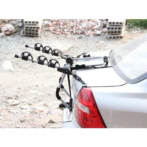 Bike Bicycle Rear Rack Carrier Mount Holder Back Car Truck holds 3 Bikes