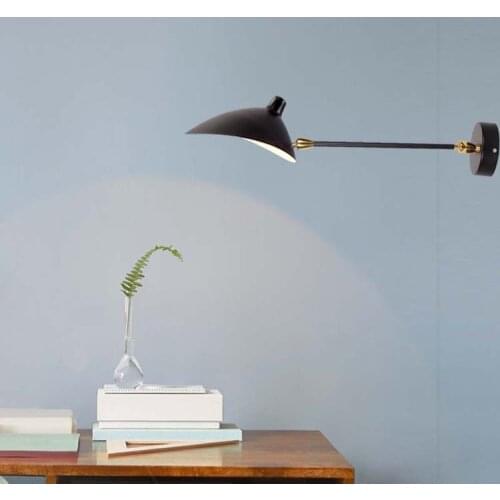 Loft Iron Wall Lamp Retro Vintage Novelty lighting Indoor Wall Lamp American industrial Lighting lifting pulley wall light