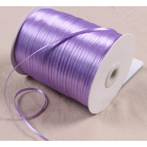 1/8" 3mm Satin Ribbon for packing and bow & Garment Accessories 20y/lot 21