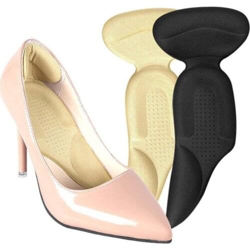 1Pair Arch Support High Heel Liner Grips for Women Massage Shock absorption Foot Pain Relief Insert Insoles Shoe Cushion Pad