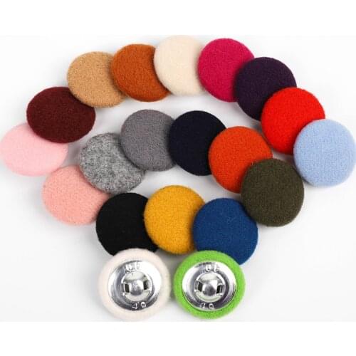 10pcs/lot Sewing Metal Manualidades Buttons Diy Accessories Aluminum Button for Clothing Decorative Colorful Cloth Buttons