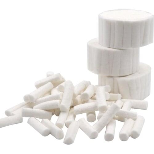 1200Pcs Disposable Dental Surgical Cotton Roll High-purity And Absorbent Medical Hemostatic Swab Cotton Lap Roll Dental Supplie