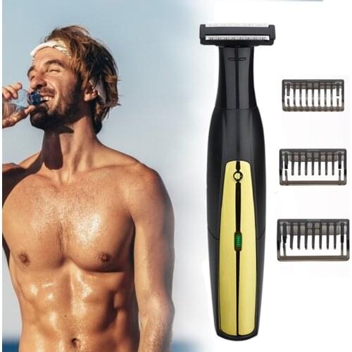 3in1 One Blade Electric Epilator Trimmer Razor Shaver Waterproof Depilador Facial Beard Trimmer Bikini Body Hair Removal for Men