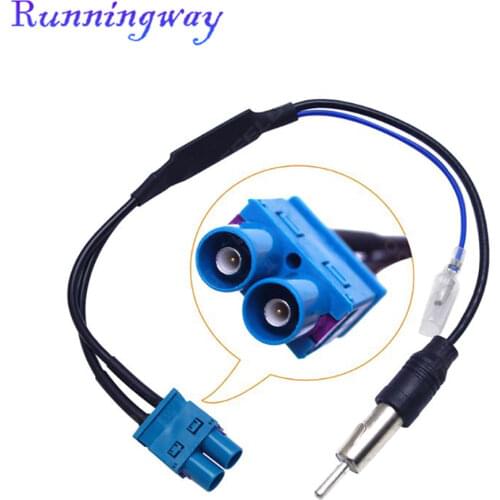 Runningway Radio antenna adapter for Volkswagen FM Cable