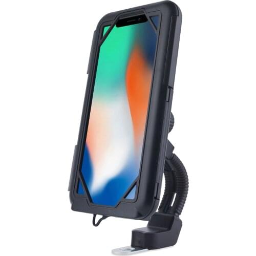 Bicycle Mount Cell Phone Hard Case Holder Bike Motorcycle Handlebar/Rear View Universal Holder for 6.8 Inch Cell Phones
