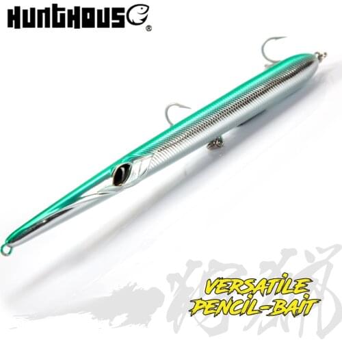 Hunthouse Floating&sinking 160mm 180mm 205mm 31g&36g hard fishing lure needlefish for fishing seabass fish swimbait fishing bait