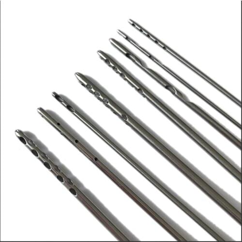 1pcs Double Hole Sharp Tip Multi-Type Hole Needles For Liposuction Cannulas For Liposuction Surgery