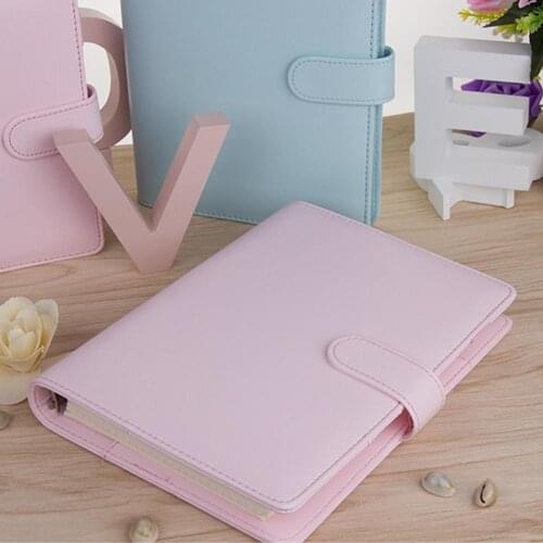A5 A6 Classic Loose-leaf Shell (without Inner Pages) Handbook Ring Diary Binder Planner Shell Cover Multifunctional Station C8P6