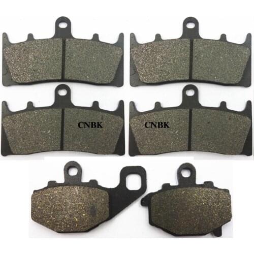 F+R Brake Pads Set fit KAWASAKI 600 ZX G1,2 J1,2 ZX600 ZX6R 1999 2000 1998 - 2001 Front Rear