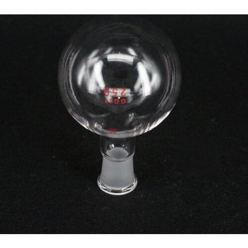 250ml Quickfit 19/26 Socket Lab Glass Flask Round Bottom Single Short Neck Ware