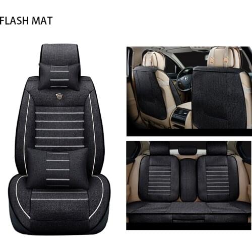 Flax car sear covers for bmw e46 bmw e36 e30 e34 e39 e60 e90 f10 f15 f20 f30 g30 x1 e84 x5 e53 e70 e87 x3 e83 Auto accessories