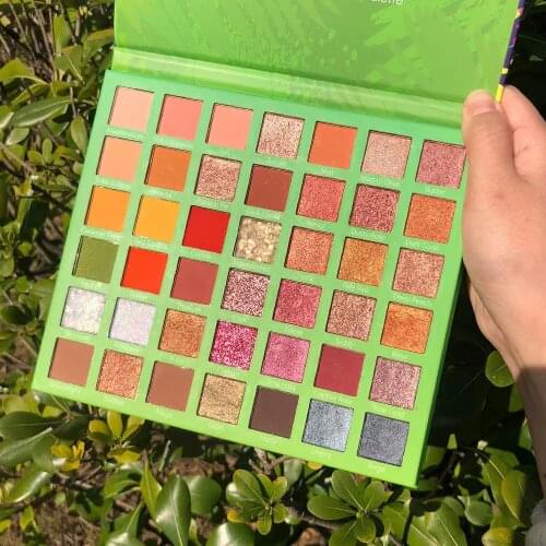 42 Colors Oil Painting Eyeshadow Palette Glitter Shimmer Eye Shadow Powder Matte Glitter Eyeshadow Palette Cosmetic Makeup