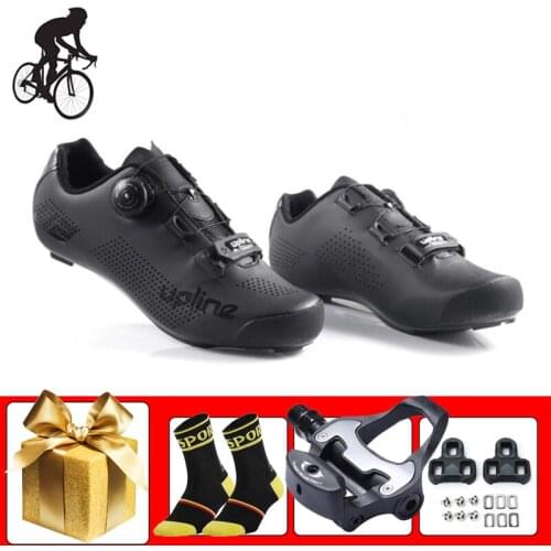 Professional Racing Bicycle Shoes Men Women Ultra-light Self-locking Breathable Self-locking Outdoor Superstar Road Footwear