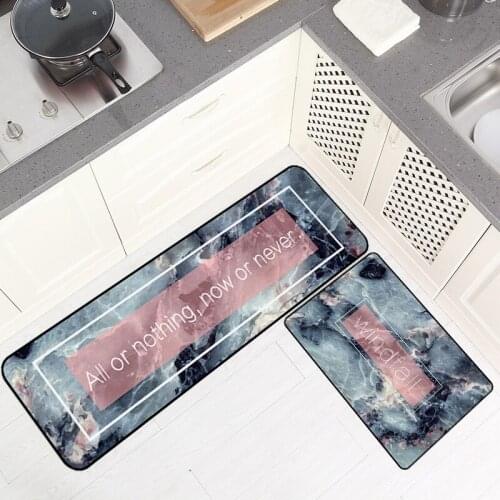 Anti-slip Home Kitchen Mat Bathroom Carpet Entrance Balcony Garden Hotel Doormat Tapete Bedroom Area Rugs Machine Wash