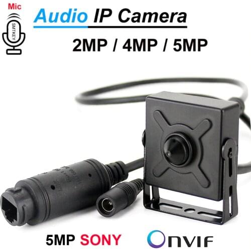 SMTKEY H.265 Motion Detect Audio mic Onivf 5MP SONY IMX335 POE or 12V IP Camera 1080P 2MP 3MP 5MP Metal Box IP network Camera