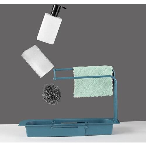 Drain Rack for Kitchen and Bathroom Supplies Holder Knife Storage Shelves Racks Accessories Wall Mounted Gadget Sets Utensil Cup