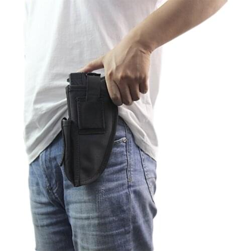 Tactical Gun Holster For Glock 17 Beretta M9 Airsoft Pistol Right/Left Hand Concealed Carry Gun Bag Case Hunting Accessories