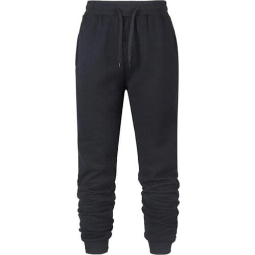 2021 New Autumn Women Straight Pants Unisex Pants Ankle-Length Elastic Waist Ankle Banded Thicken Sweatpants Running Streetwear