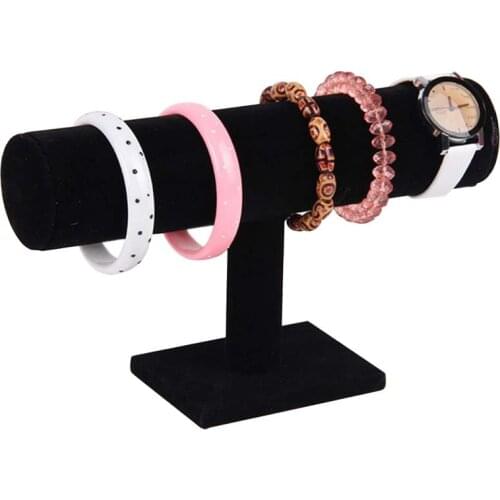 1Pc Creative Single-Layer Watch Stand Solid Color Bracelet Display Stand Watch Bracelet Anklet Display For Jewelry Shop