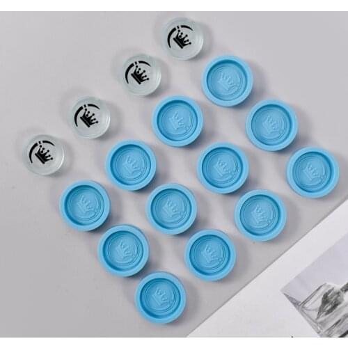 12pcs Handmade DIY Checkers Silicone Mold Resin Molds Baking Accessories Fondant Cake Mold Cake Decorating Chocolate Mold