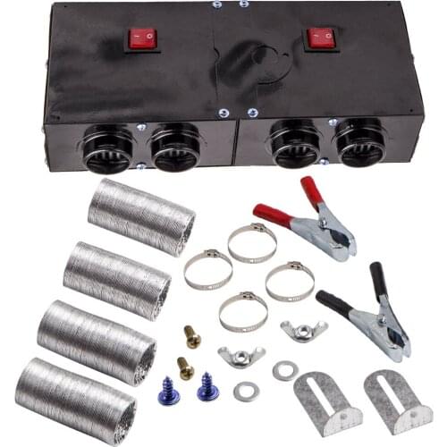 12V 150W 300W 4 Hole Adjustable Car Heater Car Auto Defroster Demister Universal