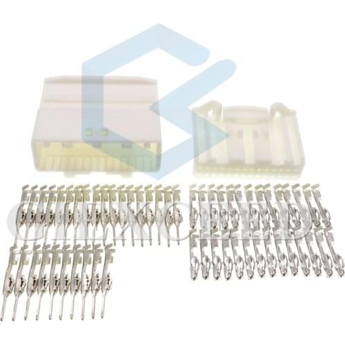 28 Pin/Way Female Male Automotive Connector Wiring Harness Sockets Plug Car Modification For Nissan