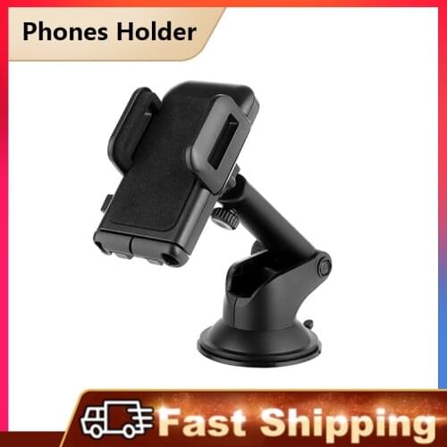 Car Windshield Phones Holder Portable Durable GPS Mount Stand with Strong Suction Cup for Car Phone