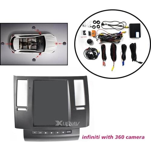 Car auto dvd player for infiniti fx35 fx45 GPS car player 2003 2004 2005 2006 2007 2008 2009 for infiniti with 360 camera