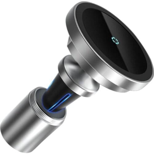 HFES 15W Fast Charging Stand for iPhone 12 12 Pro Max Magnetic Wireless Car Charger Mount Magnetic Phone Car Holder