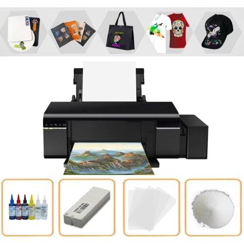 Lxhcoody For Epson L1800 A3 DTF Printer Printhead Direct Transfer Any Material Garments With PET Film DTF Ink DTF Powder