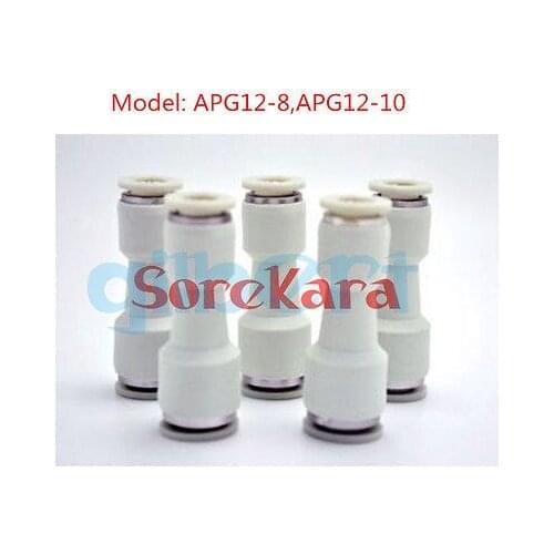 Port 8-10mm APG12-8 APG12-10 One-Touch Fitting Reduce Straight Union