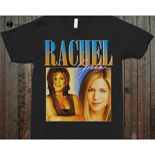 Rachel Green Jennifer Aniston Friends Tv Show 90S Crewneck Vintage T-Shirt Tee Shirt