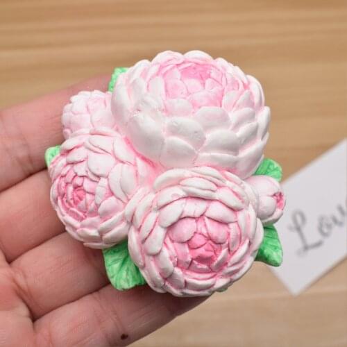 3D Flower Cake Silicone Mold Fondant Cake Decorating Chocolate Candy Molds Resin Clay Soap Mould Kitchen Baking Cake Tools