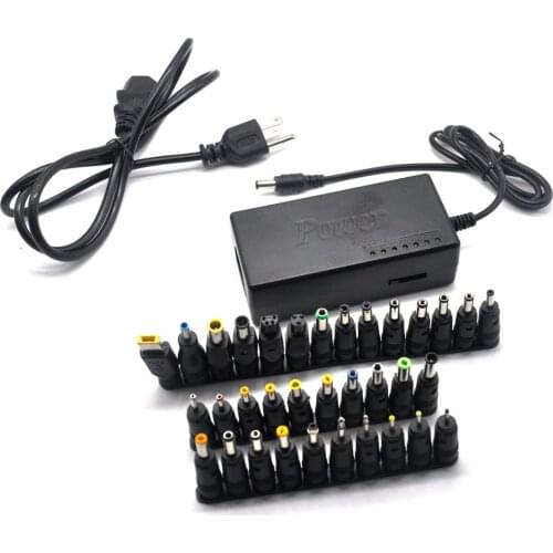 Universal AC Power Adapter Charger 96W with 34 pcs Adapters 12V-24V Compatible for Notebook Acer Asus Toshiba Dell Lenovo IBM HP